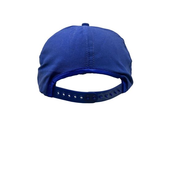 Vintage 1989 USA MADE Goodwrench NASCAR Patch Trucker Hat Snapback Cap Blue Vtg. - Picture 6 of 9